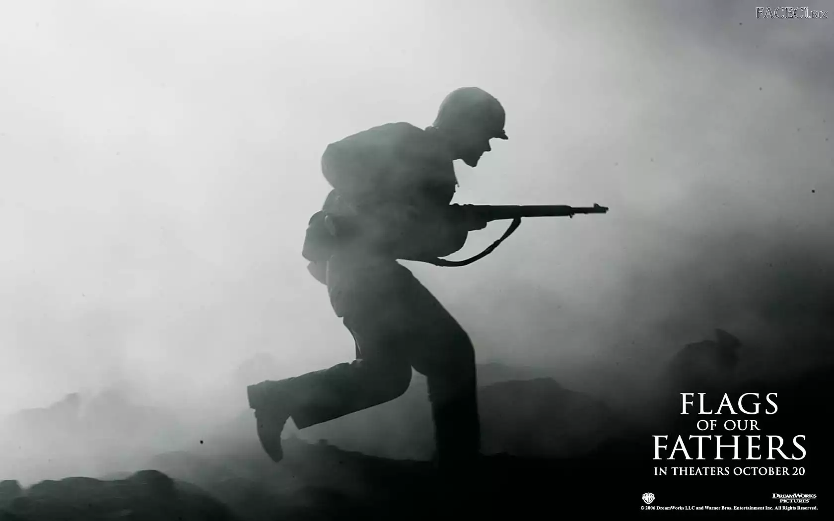 dym, Żołnierz, Flags Of Our Fathers, Film, Sztandar chwały