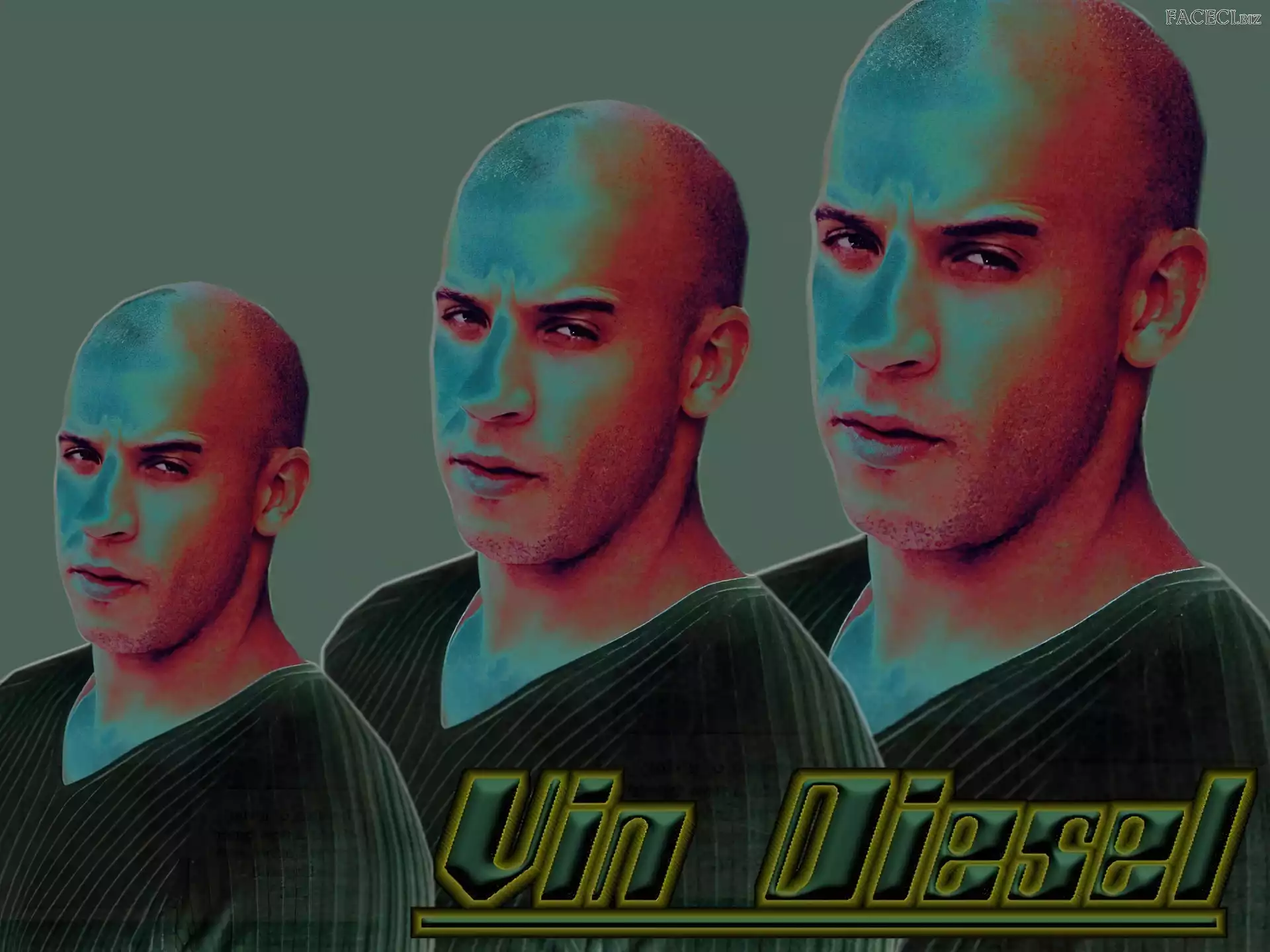 Vin Diesel, twarze