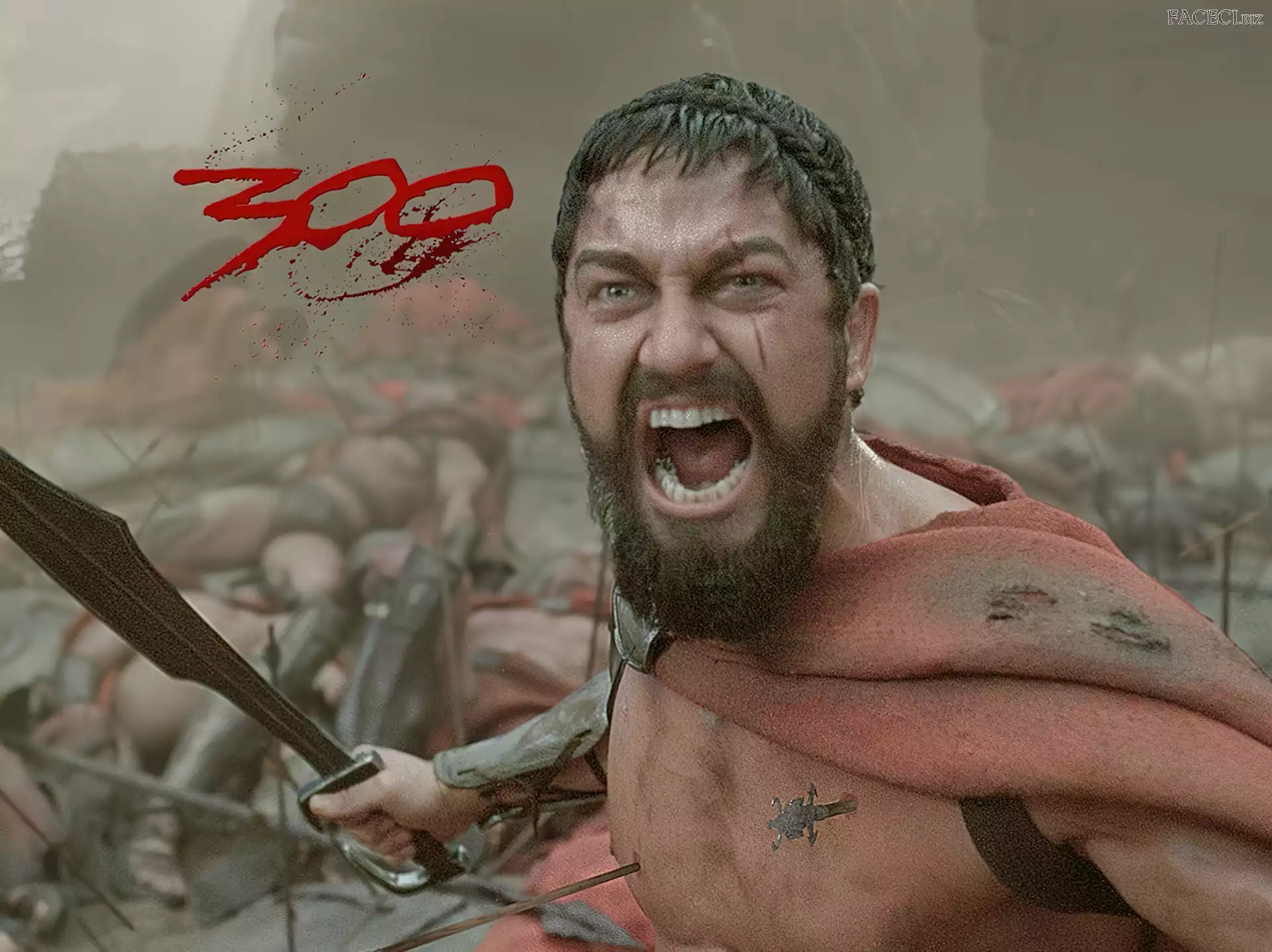300, miecz, Gerard Butler, trupy
